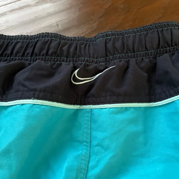 Nike Turquoise Men’s Swim Trunks - Picture 10 of 11